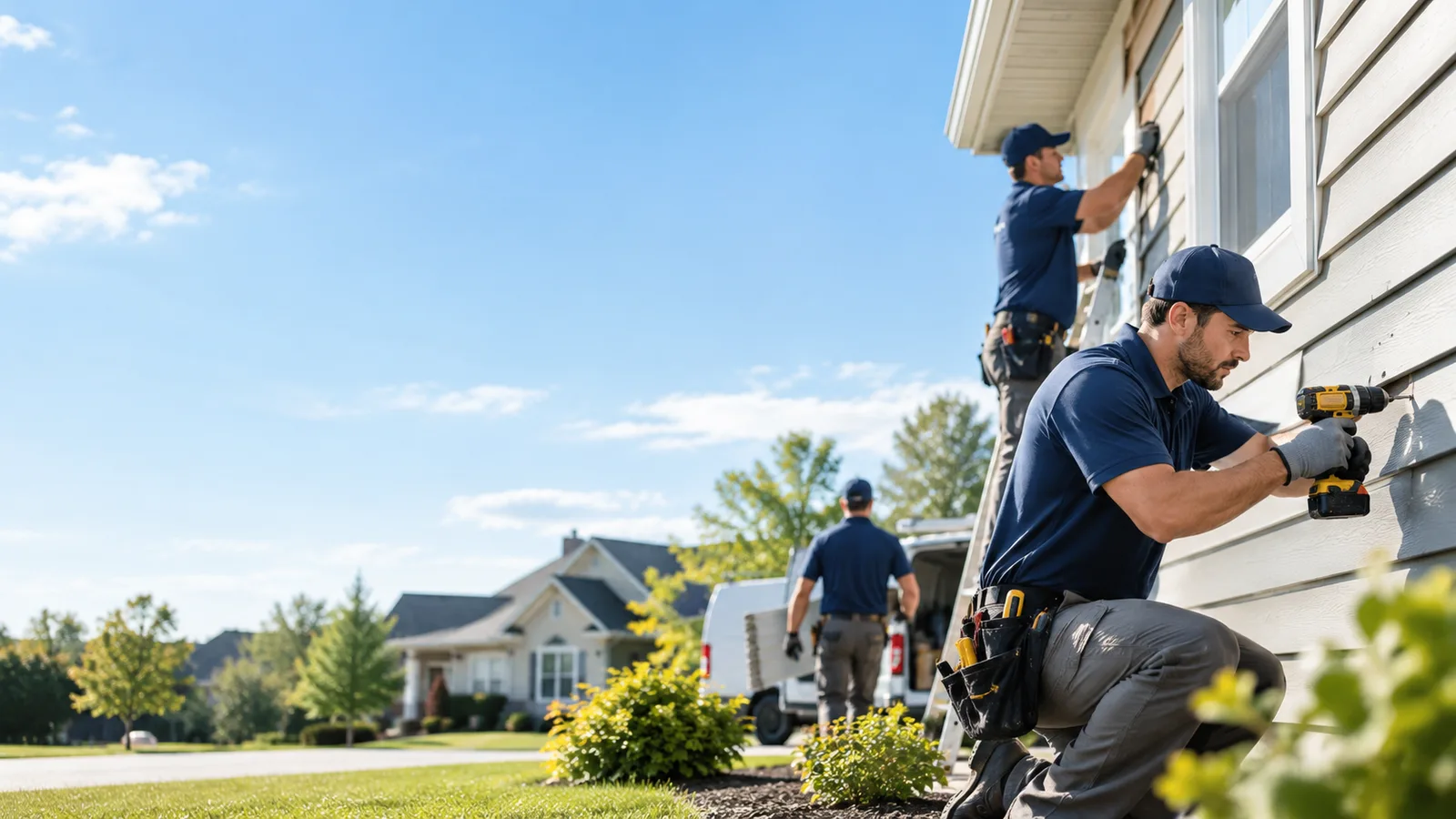 Partial Siding Replacement in Melville, NY